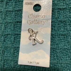 Charro Gallery Silver Initial K Pendant